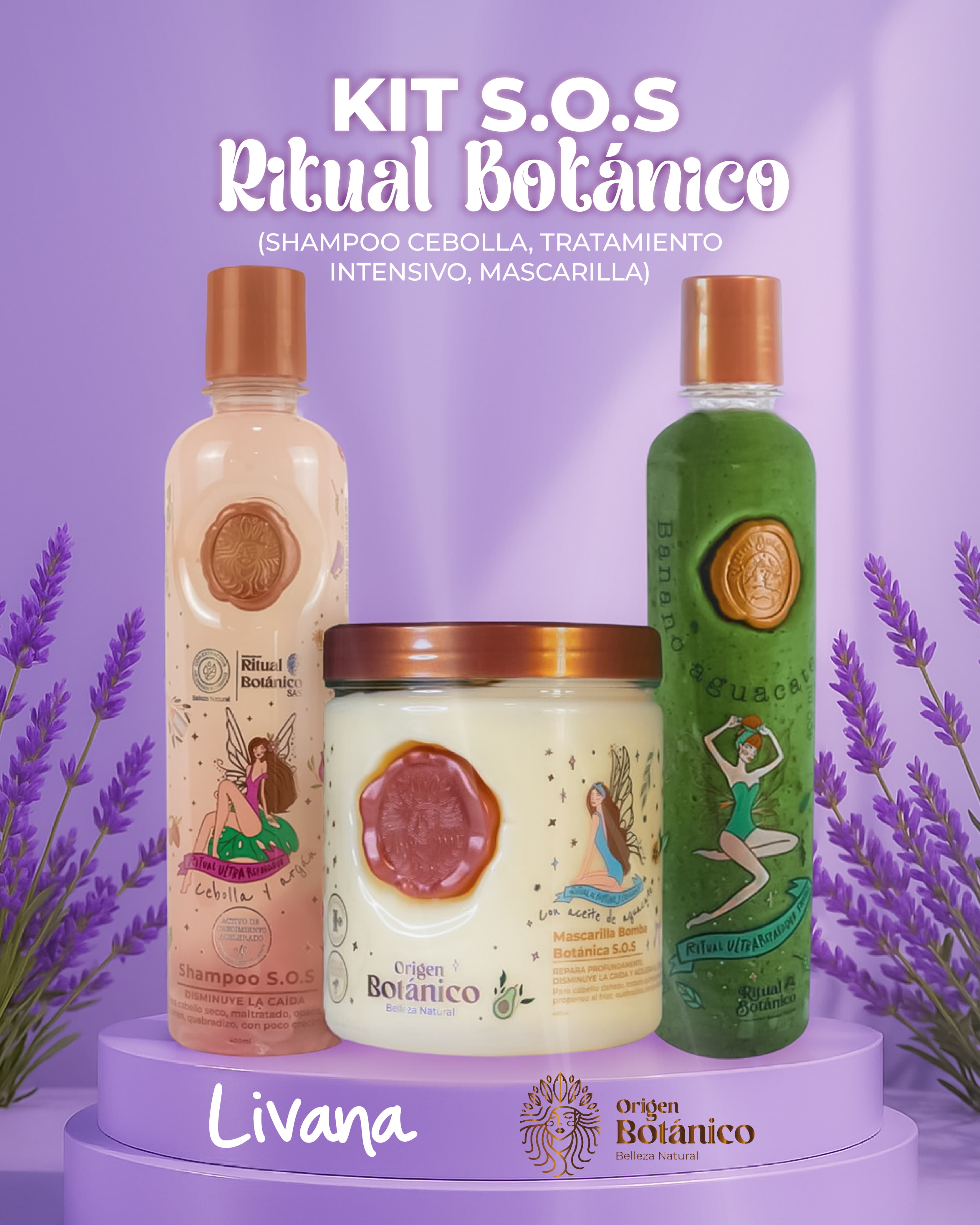 Miniatura 2 de KIT S.0.S. RITUAL BOTANICO